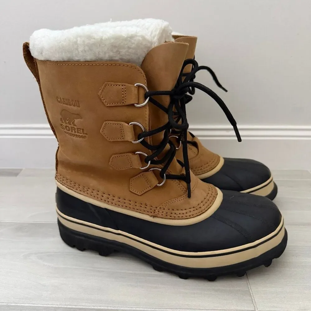 Sorel Men's Caribou Winter Boots 8.5 Waterproof